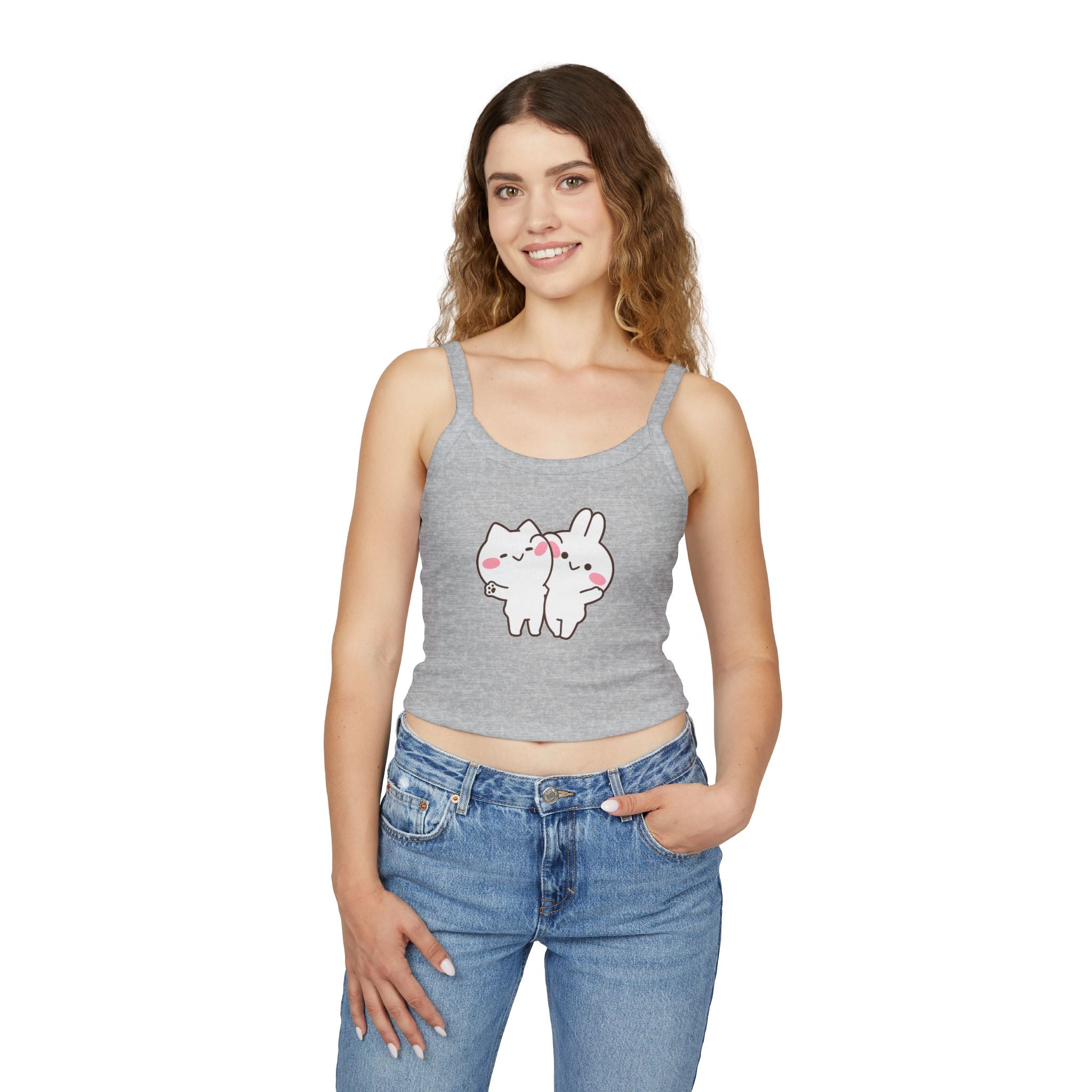 Mimi&Neko Spaghetti Strap Tank Top